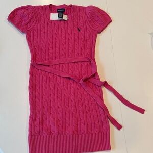 Ralph Lauren Pink Knit Dress